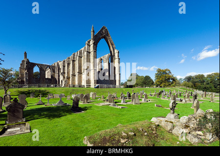 Bolton Priory, Bolton Abbey, Wharfedale, Yorkshire Dales National Park, North Yorkshire, England, UK Stockfoto