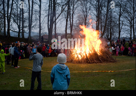 Walpurgisnacht-Feier, Schweden Stockfoto