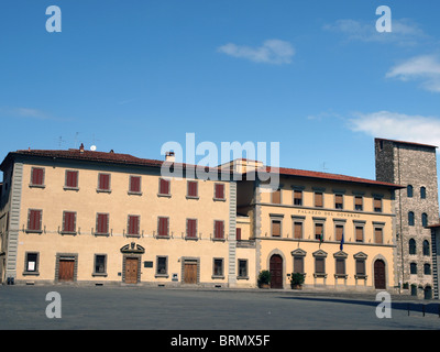 Pistoia - Domplatz Stockfoto