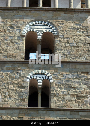 Detail von der Kathedrale St. Zenos /Duomo/ - Pistoia-Toskana Stockfoto