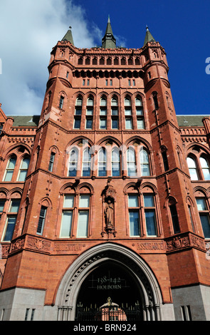 Holborn Bars, Prudential Assurance victorian Gothic Revival Gebäude, High Holborn, London, Vereinigtes Königreich Stockfoto