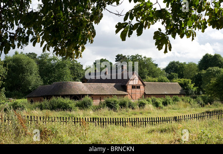 Bordesley Abbey Besucher Zentrum, Bordesley, Redditch, Worcestershire Stockfoto