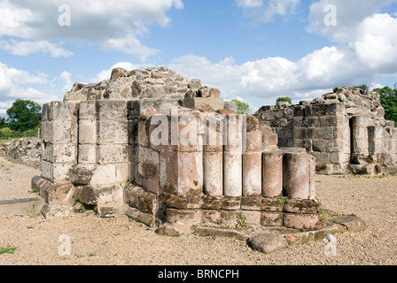 Die Ruinen von Bordesley Abbey in Redditch, Worcestershire Stockfoto