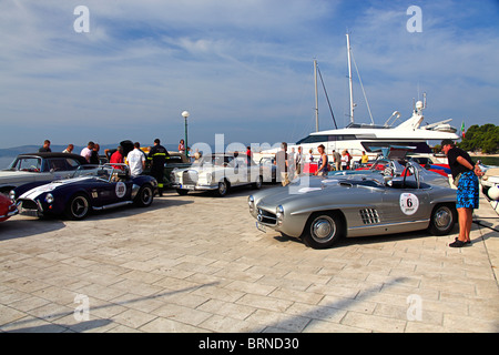 Classic Rallye Kroatien 2010 - Oldtimer Rallye 24.09.2010 Brela/Fernsehreihe Stockfoto