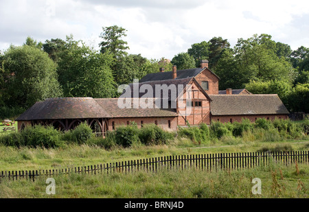 Bordesley Abbey Besucher Zentrum, Bordesley, Redditch, Worcestershire Stockfoto