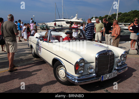 Classic Rallye Kroatien 2010 - Oldtimer Rallye 24.09.2010 Brela/Fernsehreihe Stockfoto