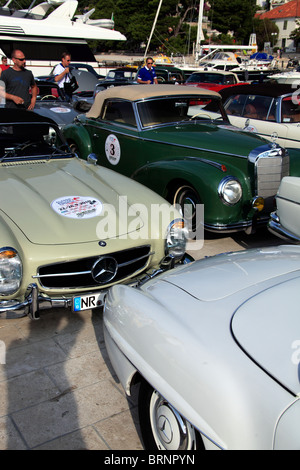 Classic Rallye Kroatien 2010 - Oldtimer Rallye 24.09.2010 Brela/Fernsehreihe Stockfoto