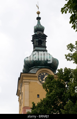 Barbakane am Stadtschloss, Banská Bystrica, Slowakei Stockfoto