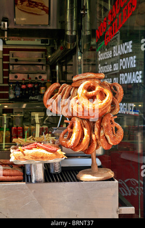 Traditionelle Bäckerei in Straßburg Frankreich Französisch; Straßburg, Elsass, Baekerei; Stockfoto