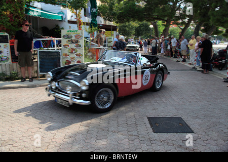 Classic Rallye Kroatien 2010 - Oldtimer Rallye 24.09.2010 Brela/Fernsehreihe Stockfoto