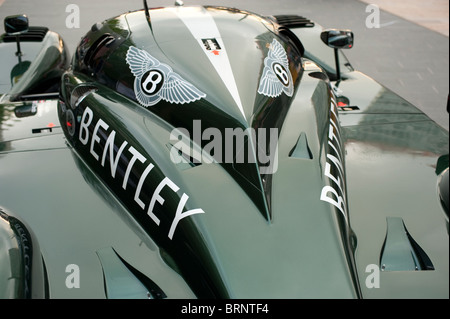 Bentley Breitling Formel einen F1-Boliden Stockfoto