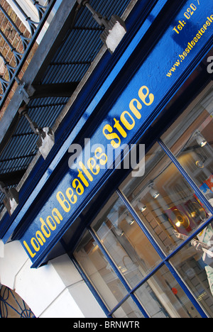 Beatles-Store in der Baker Street, London Stockfoto