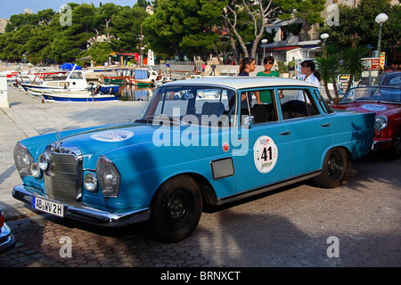 Classic Rallye Kroatien 2010 - Oldtimer Rallye 24.09.2010 Brela/Fernsehreihe Stockfoto