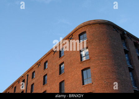 Gemauerte Lager, Teil des komplexen Albert Dock. Hertiage Weltkulturerbe in Liverpool, Merseyside, England Stockfoto