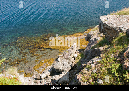 Klippe im Woody Point Gros Morne National Park Stockfoto