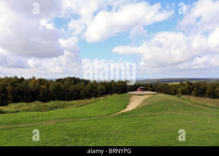 Fort Douaumont war eine der Festungen gebaut, um Verdun vor einer Invasion zu schützen durch Deutschland vor WWI, Verdun, Meuse, Frankreich. Stockfoto