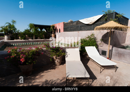 Dar Darma Riad Marrakesch, Marokko. Stockfoto