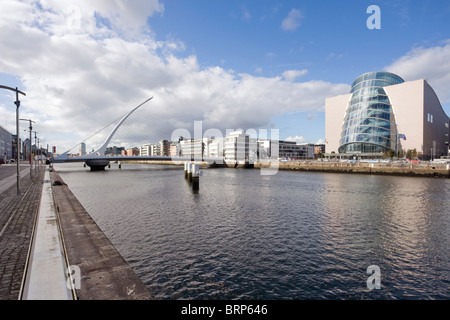 Kongress-Zentrum, Center, Dublin, Irland, IFSC, internationalen, Tagungen, Ausstellungen, Irish Financial Services Centre Stockfoto