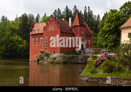 Cervena Lhota Chateau, Pluhův Žďár Gemeinde, Süd-Böhmen, Tschechische Republik Stockfoto