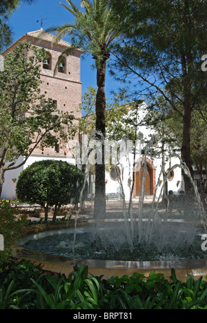 Kirche der Unbefleckten Empfängnis, Mijas Costa del Sol, Provinz Malaga, Andalusien, Spanien, Westeuropa. Stockfoto