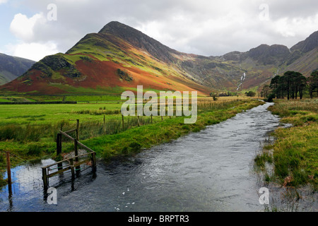 Fleetwith Hecht in der Nähe von Buttermere im Lake District National Park, Cumbria, England. Stockfoto