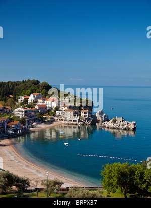 Przno Insel Montenegro Adria Meer Budva Stockfoto