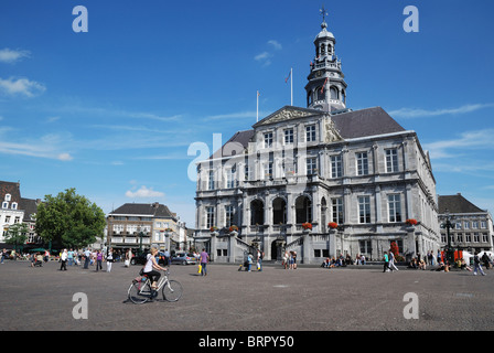 Das Rathaus (Stadhuis), Maastricht, Limburg, Niederlande. Stockfoto