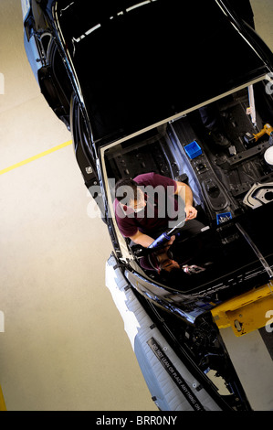 Rolls-Royce Automobil Produktionsstätte in der Nähe von Chichester UK. Stockfoto