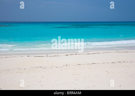 Tropical Island-Strand-Szene Stockfoto