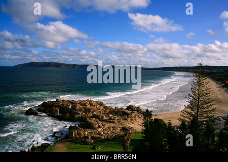 Robberg Strand Stockfoto