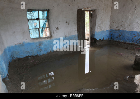 Opfer der schweren Überschwemmungen in Pakistan (2010) Stockfoto