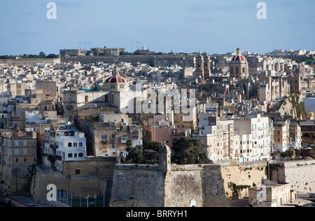 Altstadt von Vittoriosa auf Grand Harbour, Malta, Europa