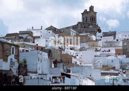 Arcos De La Frontera, Andalusien, Spanien, Europa Stockfoto