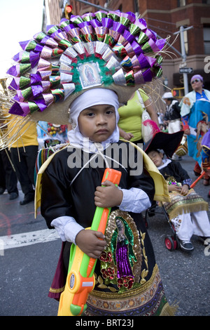 2010-mexikanischen Unabhängigkeitstag-Parade in New York City Stockfoto