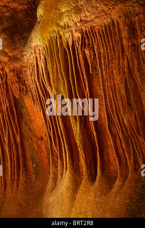 Mira de Aire Höhlen, Portugal Stockfoto