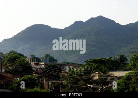 Löwe-Bergen von Freetown, Sierra Leone, Westafrika Stockfoto