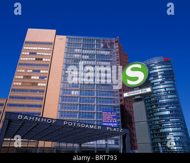 Potsdamer Platz, Berlin, Brandenburg, Deutschland Stockfoto