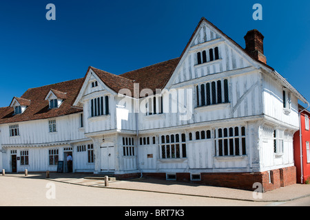 Die alte Guildhall, Lavenham, Suffolk, England, UK. Stockfoto