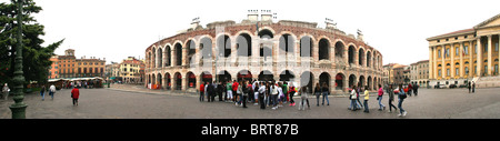 Verona, die Arena. Stockfoto