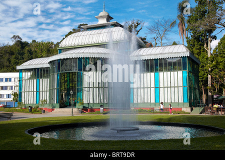 Palacio de Cristal, Petropolis, Brasilien Stockfoto