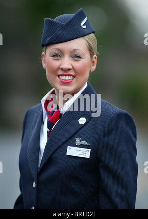 British Airways Air Stewardess. Bild von James Boardman Stockfoto