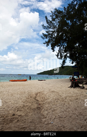 Einen Blick auf Manukan Island in der Nähe von Kota Kinabalu in Sabah, Malaysia getragen Stockfoto