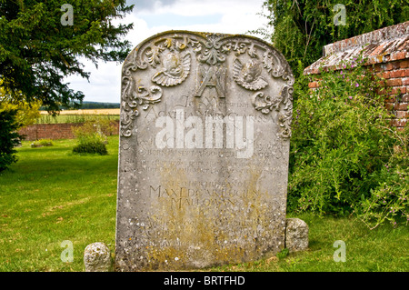 Grab von Agatha Christie auf dem Friedhof in Cholsey in der Nähe von Wallingford (Oxfordshire); Greifen von Agatha Christie Stockfoto