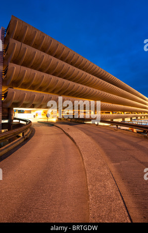 Preston Busbahnhof ist angeblich die größte in Europa Stockfoto