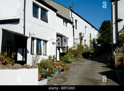 Hütten, Heysham Dorf, Lancashire Stockfoto