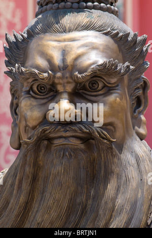 Chinesische Statue Viharn Sien, Jomtien, Thailand Stockfoto