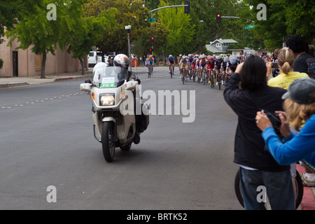 Szene aus der 2010 Amgen Tour of California Stockfoto