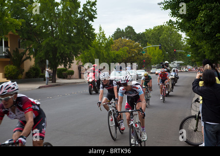 Szene aus der 2010 Amgen Tour of California Stockfoto