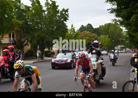 Szene aus der 2010 Amgen Tour of California Stockfoto