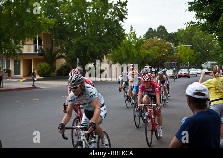 Szene aus der 2010 Amgen Tour of California Stockfoto